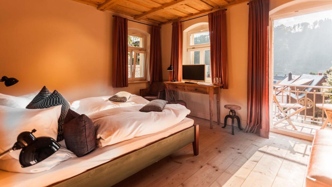 באד שאנדאו Bio-Hotel Zur Muehle מראה חיצוני תמונה